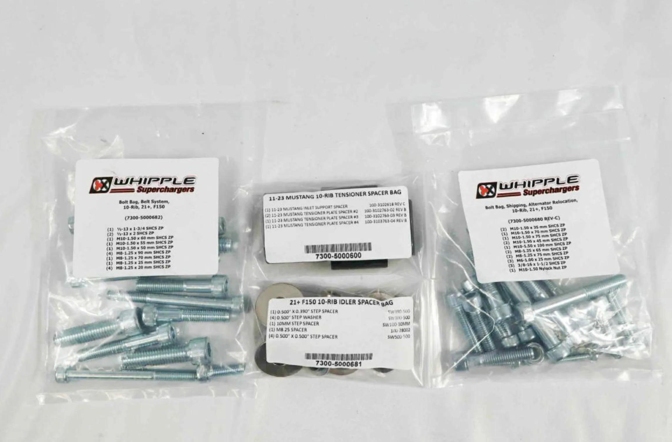 2021-2026 Ford F-150 5.0L - Whipple 10-Rib Belt System Upgrade (Whipple Supercharger Equipped) - Image 4