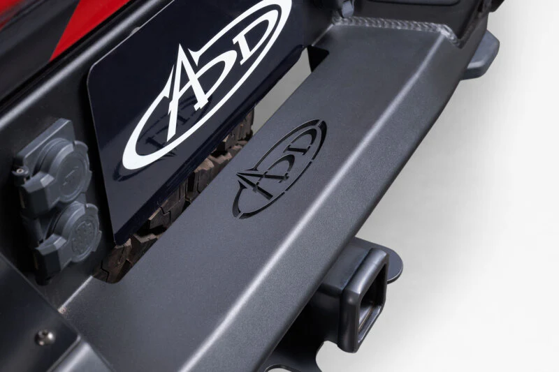 Addictive Desert Designs2025 Ram RHO Phantom Rear Bumper - Hammer Black Powder Coat - Image 5