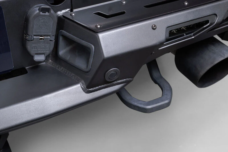 Addictive Desert Designs2025 Ram RHO Phantom Rear Bumper - Hammer Black Powder Coat - Image 8