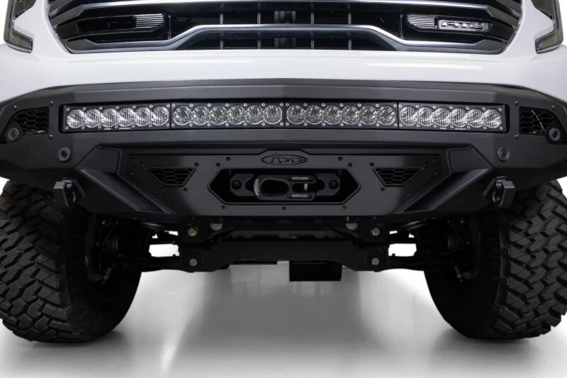 Addictive Desert Designs 22-25 GMC Sierra 1500 Stealth Fighter Front Bumper - Image 10
