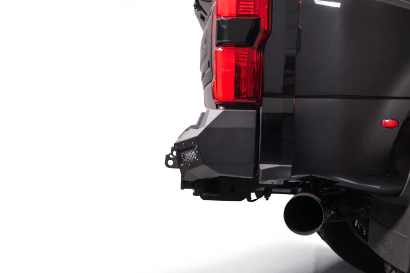 Addictive Desert Designs 23-26 Ford F250/F350/F450 SD HoneyBadger Rear Bumper - Hammer Black - Image 3