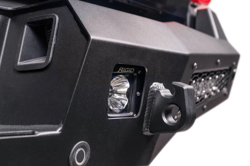 Addictive Desert Designs 23-26 Ford F250/F350/F450 SD HoneyBadger Rear Bumper - Hammer Black - Image 4