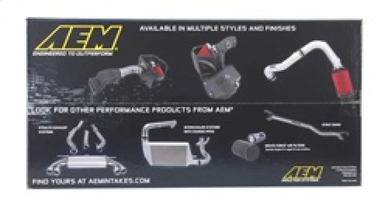 AEM 92-94 Nissan 240SX Red Short Ram Intake - Image 10