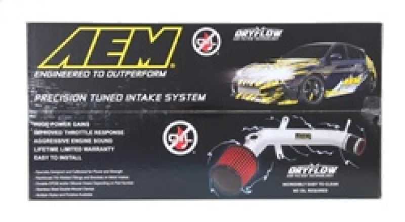 AEM 92-94 Nissan 240SX Red Short Ram Intake - Image 6