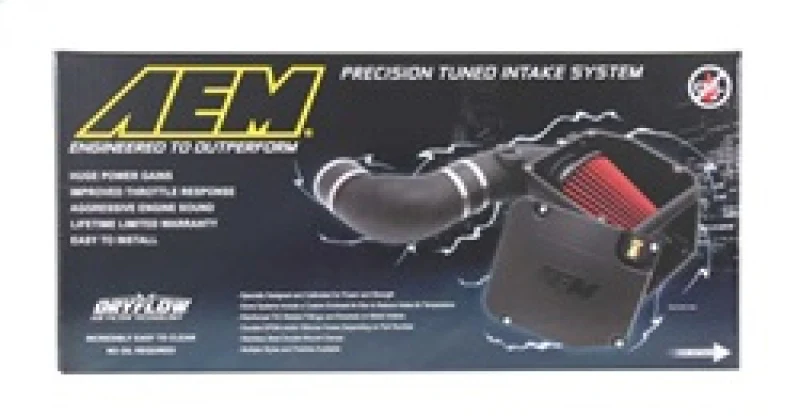 AEM 92-94 Nissan 240SX Red Short Ram Intake - Image 8