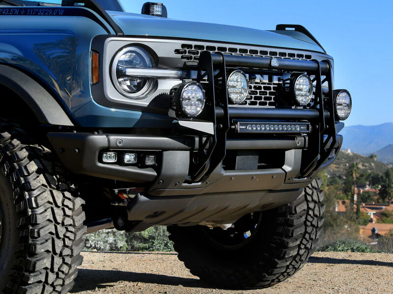 aFe 21-25 Ford Bronco Terra Guard Bull Bar w/ RIGID Lights - Image 4