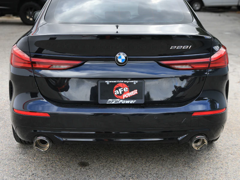 aFe MACHForce XP Exhausts Axle-Back 21-24 BMW 228i 2.0T (SS w/ Carbon Tips) - Image 2