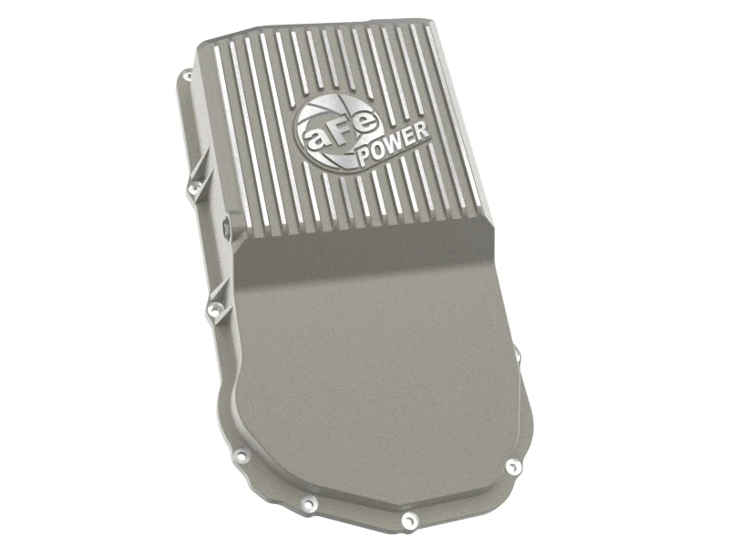 aFe POWER 21-24 Ram TRX (8HP90/95 Trans) Street Series Transmission Pan - Raw w/ Machined Fins - Image 2