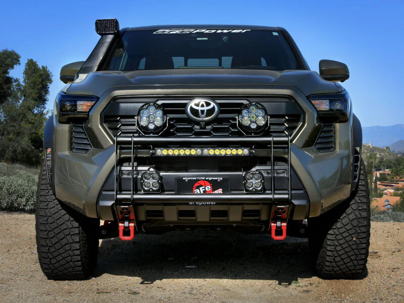 aFe POWER 24-26 Toyota Tacoma (N400) L4-2.4L (t) Terra Guard Bull Bar - Image 3