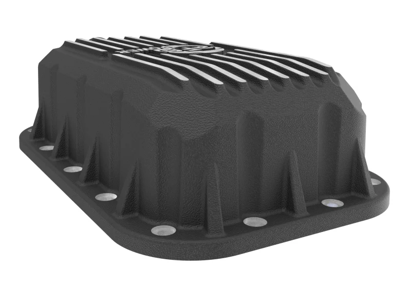 aFe POWER Pro Series Engine Oil Pan Black w/ Machined Fins Jeep Wrangler (JK) 12-18 V6-3.6L - Image 2