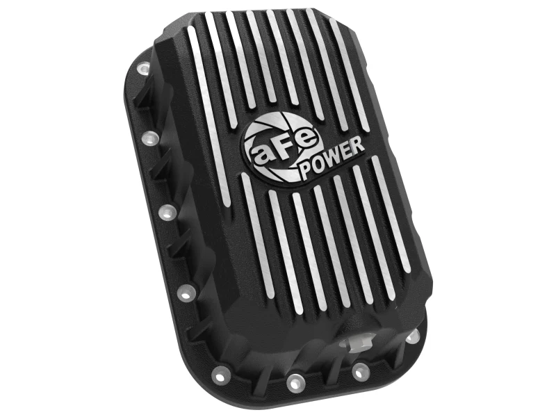 aFe POWER Pro Series Engine Oil Pan Black w/ Machined Fins Jeep Wrangler (JK) 12-18 V6-3.6L - Image 4