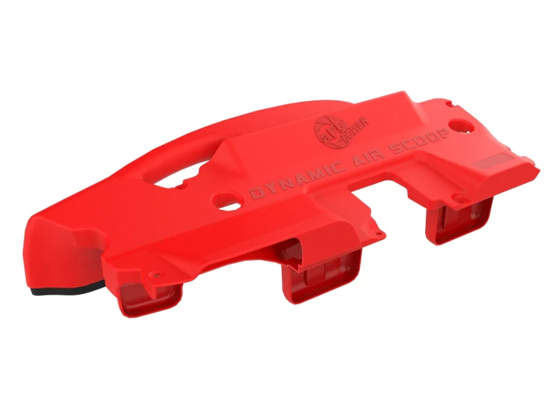 aFe POWER Red Edition Dynamic Air Scoop XL for Intake Kits 50-70119D and 50-70119R - Image 7