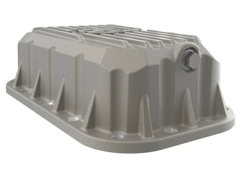 aFe POWER Street Series Engine Oil Pan Raw w/ Machined Fins Jeep Wrangler (JK) 12-18 V6-3.6L - Image 3