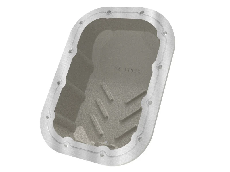aFe POWER Street Series Engine Oil Pan Raw w/ Machined Fins Jeep Wrangler (JL)/Gladiator 18-25 V6 - Image 6