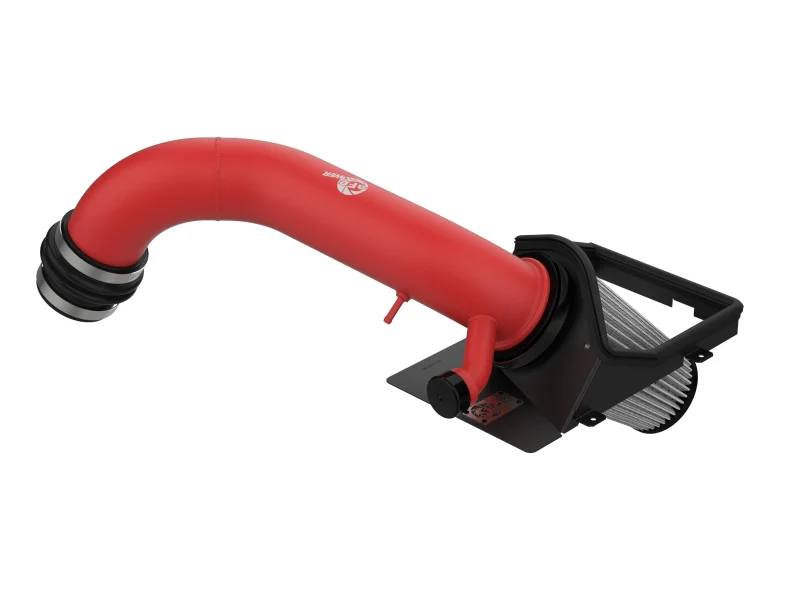aFe Rapid 15-21 VW GTI L4 2.0L Induction Red Edition Cold Air Intake System w/ Pro DRY S Filter - Image 6