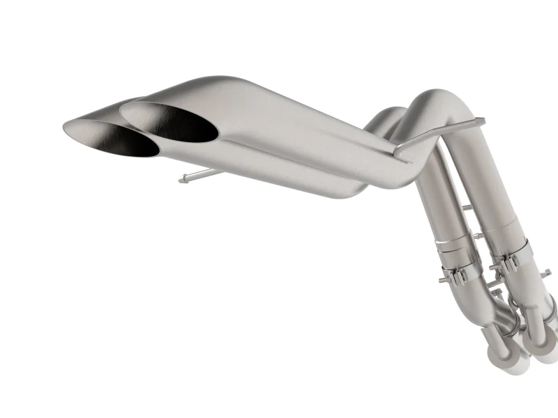 aFe Vulcan Series 3in Stainless Steel Cat-Back Hi-Tuck Exhaust Ford Bronco Raptor 22-26 V6-3.0L (tt) - Image 7