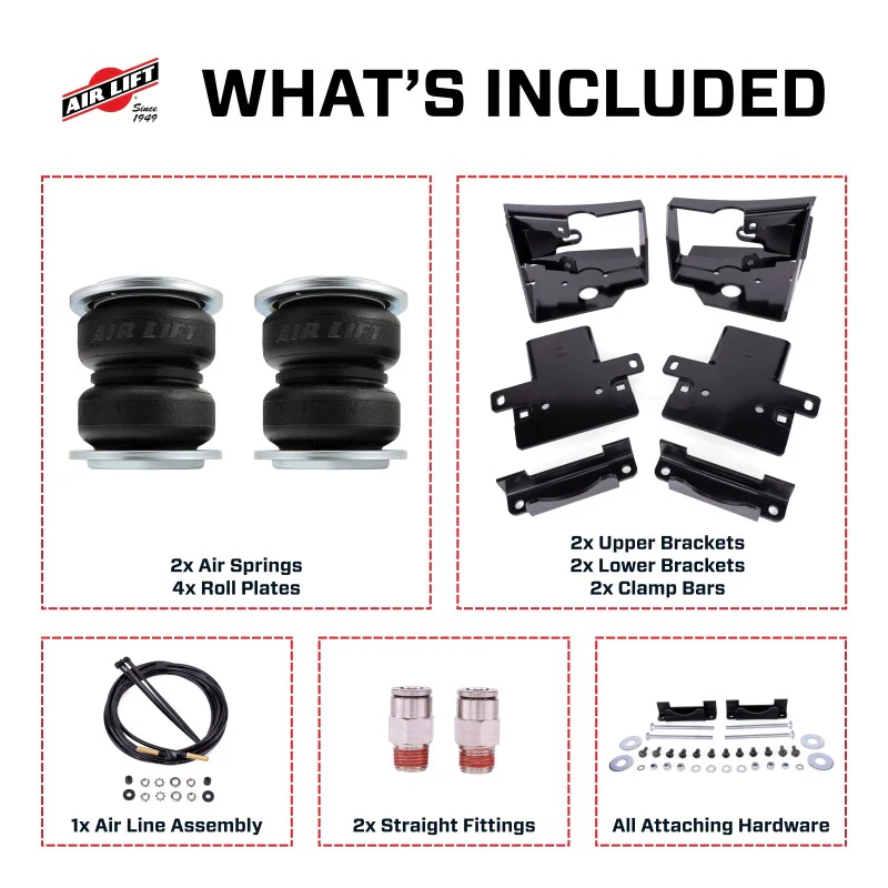 Air Lift LoadLifter 5000 Air Spring Kit for 23-25 Toyota Sequoia 4WD - Image 4