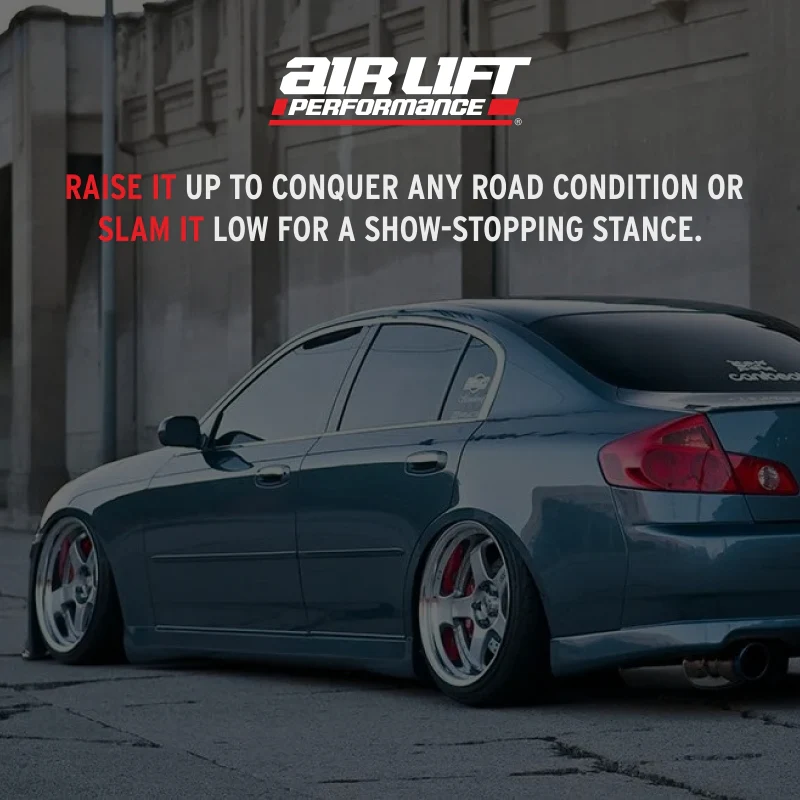 Air Lift Performance 03-06 Infiniti G35 Sedan / 03-08 Nissan 350Z Air Suspension Rear Kit - Image 6
