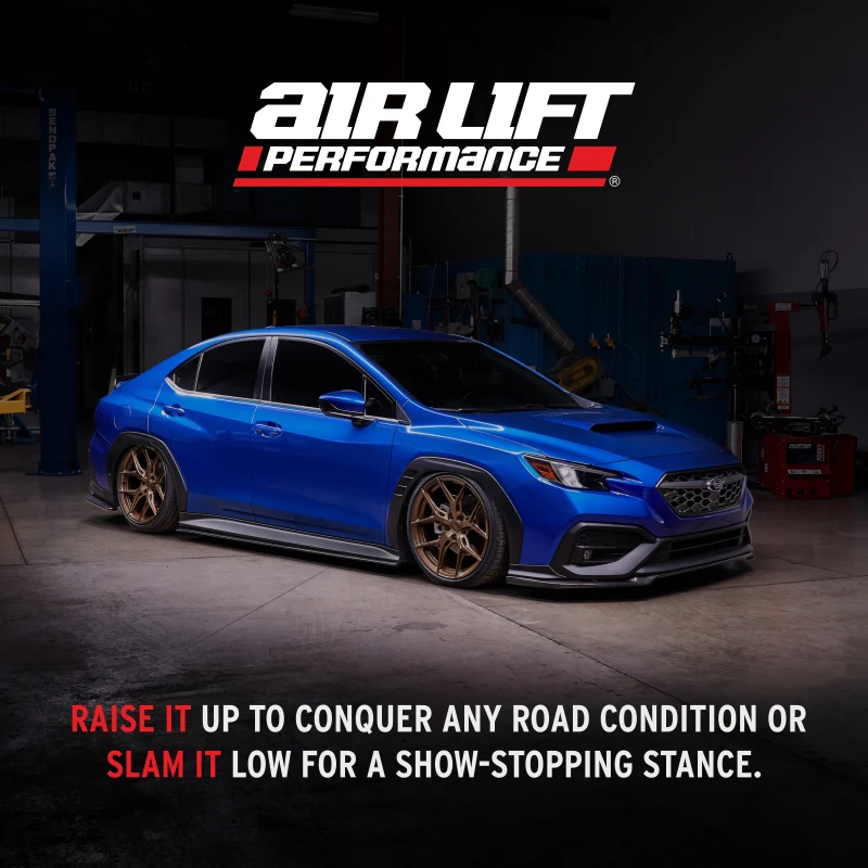 Air Lift Performance 15-21 Subaru WRX (VA) / 15-21 Subaru WRX STI (VA) Rear Air Suspension Kit - Image 4