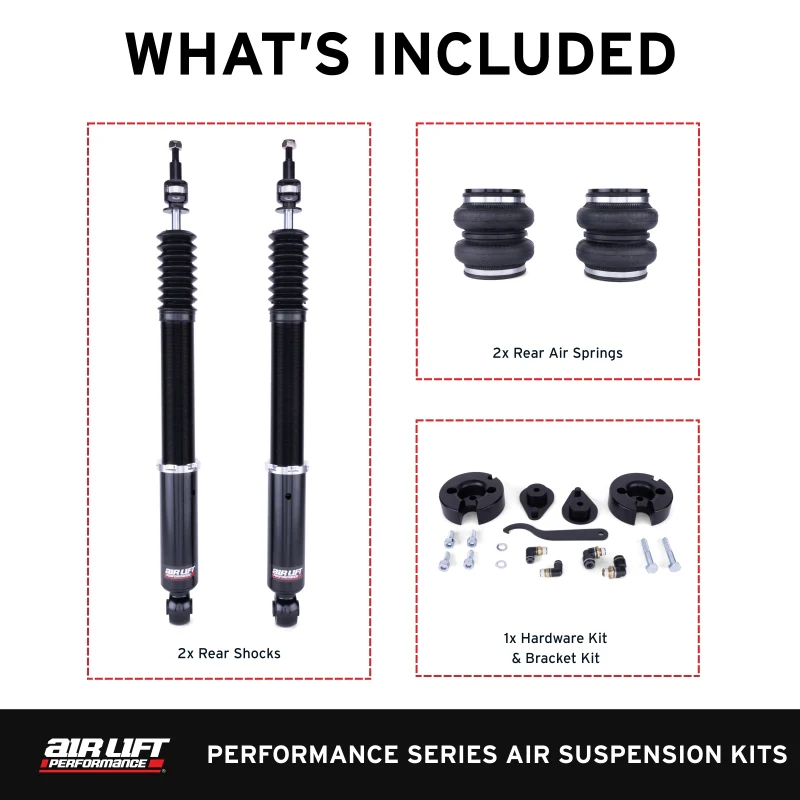 Air Lift Performance 18-25 Honda Accord Sedan Rear Air Suspension Kit - Image 6