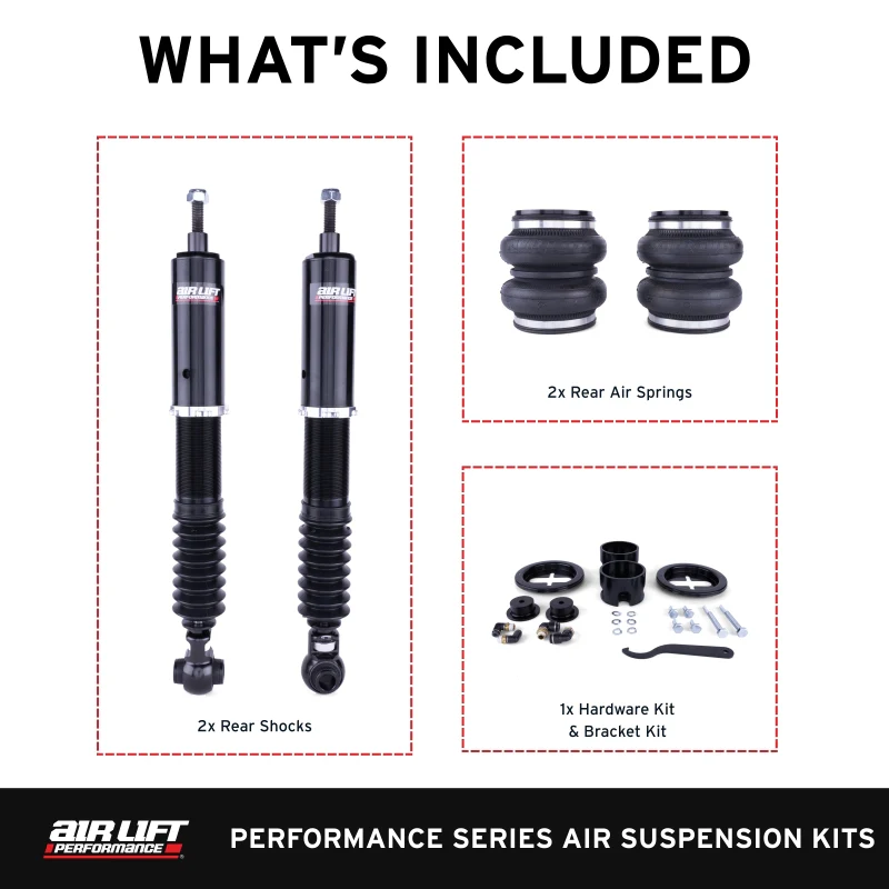 Air Lift Performance 19-25 Lexus ES300H/ES350 Rear Air Suspension Kit - Image 6