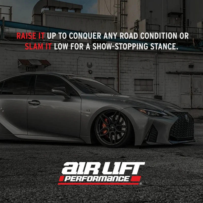 Air Lift Performance 2024 Lexus RC300/350 / 15-22 Lexus RC 350 / 13-21 Lexus GS 350 Rear Kit - Image 5
