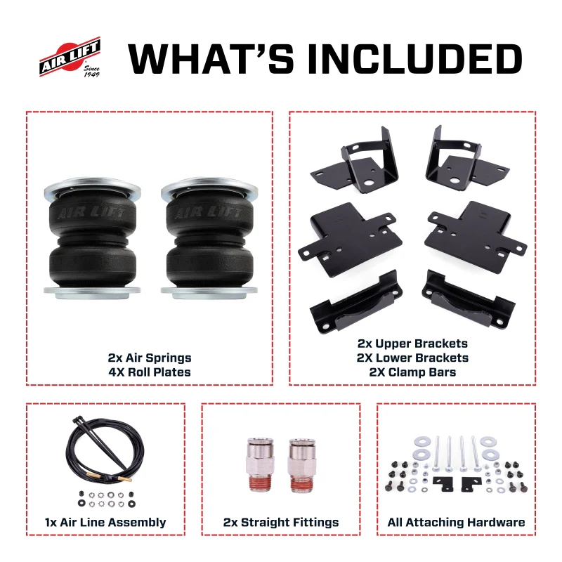Air Lift Performance 2025 Toyota 4Runner 4WD LoadLifter 5000 Air Spring Kit - Image 10