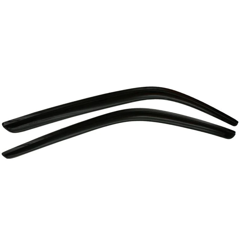AVS 16-18 Nissan Titan XD Standard Cab Ventvisor Outside Mount Window Deflectors 2pc - Smoke - Image 2