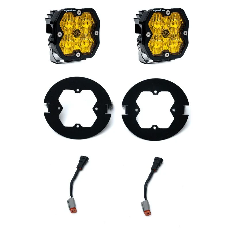 Baja Designs 06-14 Ford F-150 / 07-13 Toyota Tundra & 05-11 Tacoma Squadron 2.0 FPK - Amber