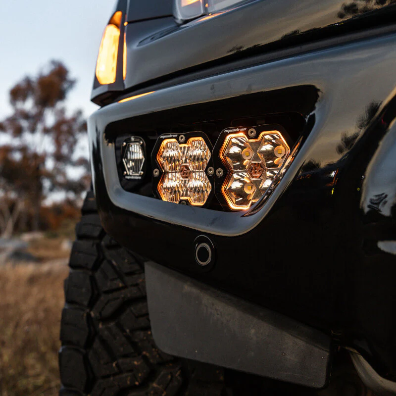 Baja Designs 21-25 Ford Raptor Squadron Sport 2.0 Fog Pocket Kit (Multi Patterns) - Clear - Image 2