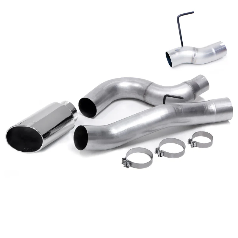 Banks Power 13-18 Dodge Ram 6.7 Mega-Cab SB 5in Monster Exhaust System - Single Exhaust w/ S/S Tip - Image 3