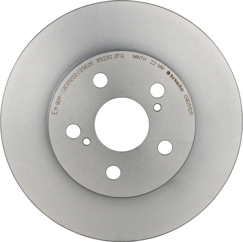 Brembo 15-20 Acura TLX/17-22 Honda CR-V Rear UV Coated Rotor