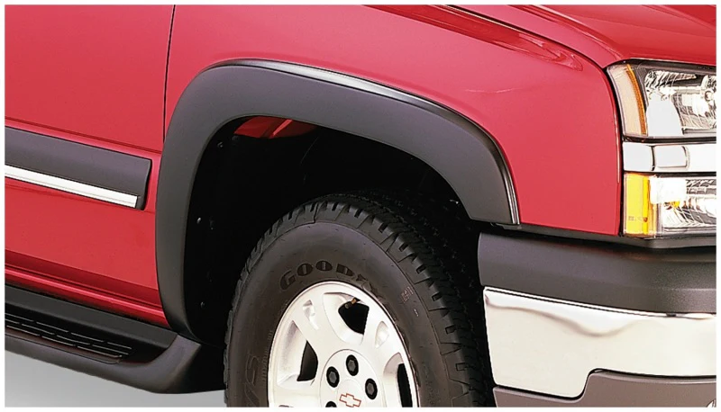 Bushwacker 03-06 Chevy Avalanche 1500 OE Style Flares 4pc w/out Body Hardware - Black - Image 7