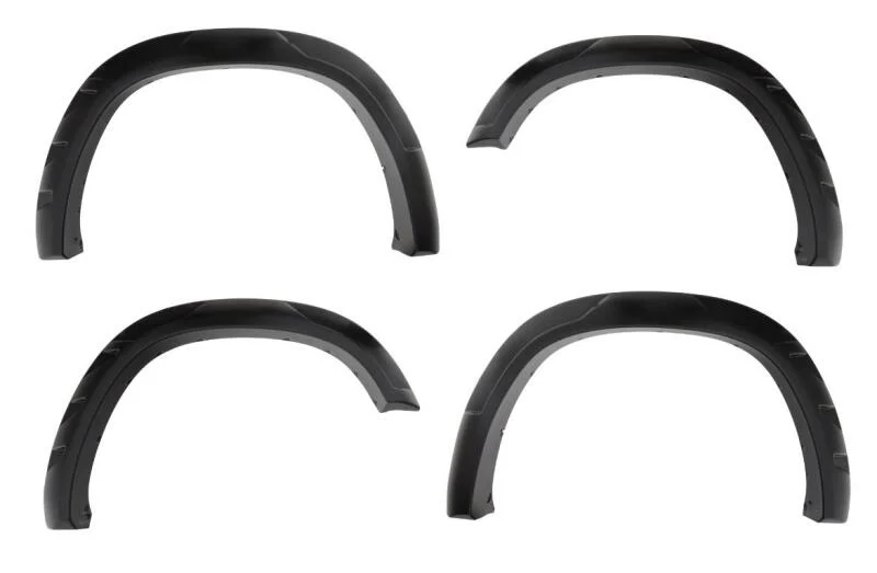 Bushwacker 19-21 Chevrolet Silverado 1500 DRT Style Flares 4pc - Black - Image 3