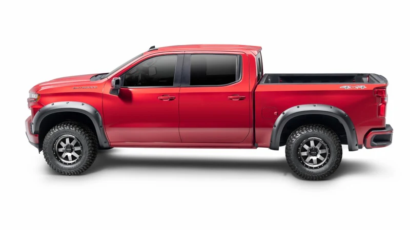 Bushwacker 19-21 Chevrolet Silverado 1500 Forge Style Flares 4pc - Black - Image 3
