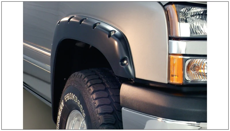 Bushwacker 21-22 Chevrolet Colorado (Ex ZR2) 61.7in Bed Fleetside FF Pocket Style Flares 4pc - Sm Bk - Image 4