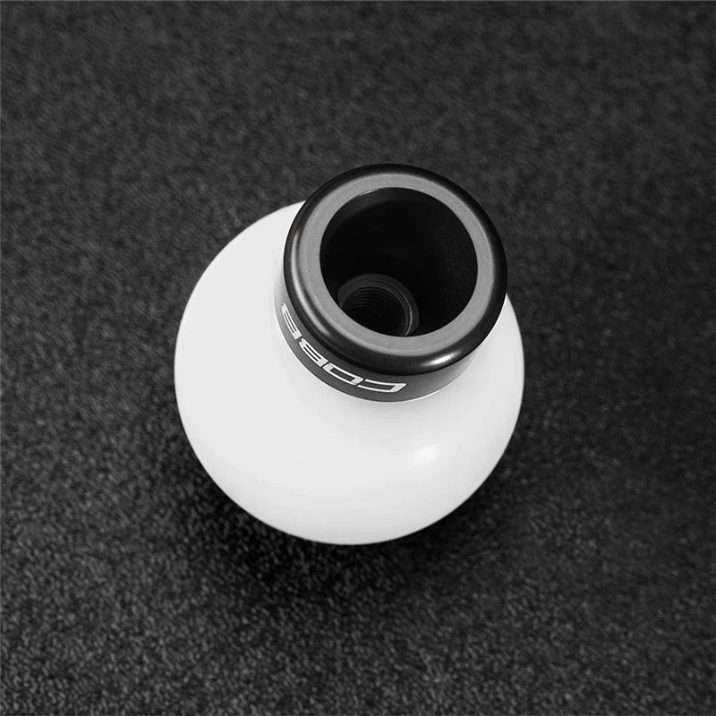 Cobb 07-13 Mazdaspeed3 & 06-07 Mazdaspeed6 Shift Knob - White Knob w/Stealth Black Base - Image 3