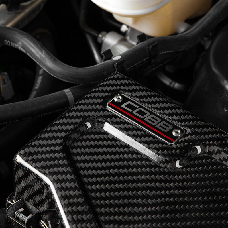 Cobb 08-21 Subaru WRX/STI (2018 Type RA / 2019 S20) Redline Fuse Cover - Gloss Finish - Image 5