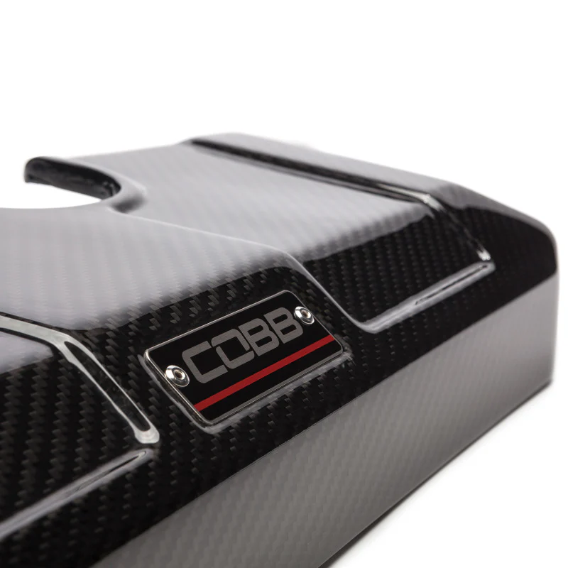 Cobb 17-20 Ford F-150 EcoBoost 3.5L/Raptor / 18-20 F-150 2.7L Redline Carbon Fiber Coolant Cover - Image 2