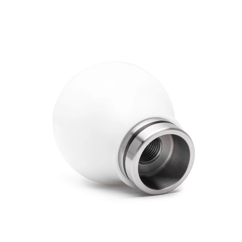 Cobb Subaru 6-Speed Weighted COBB Shift Knob - White (Incl. Both Red + Blk Collars) - Image 5