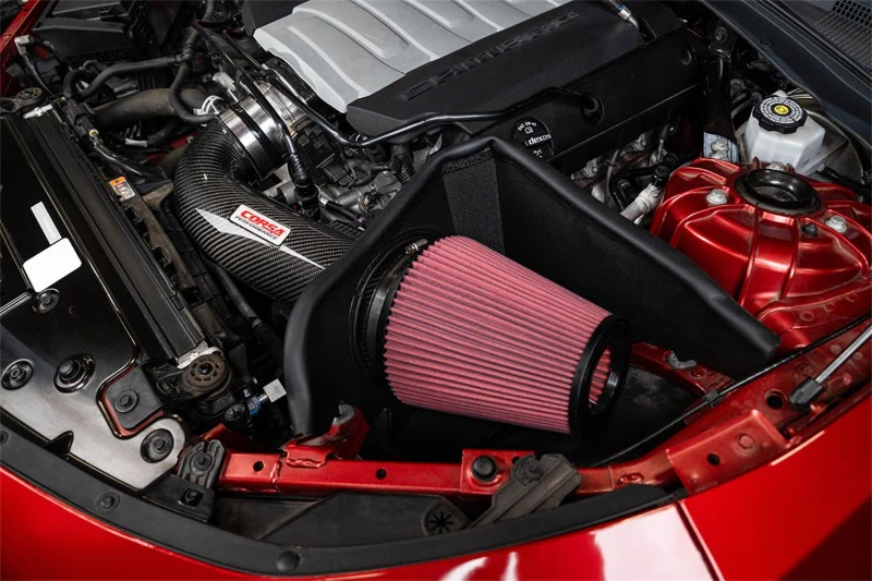 Corsa 16-24 Chevrolet Camaro SS 6.2L V8 Carbon Fiber Open Element Air Intake - Dry - Image 4