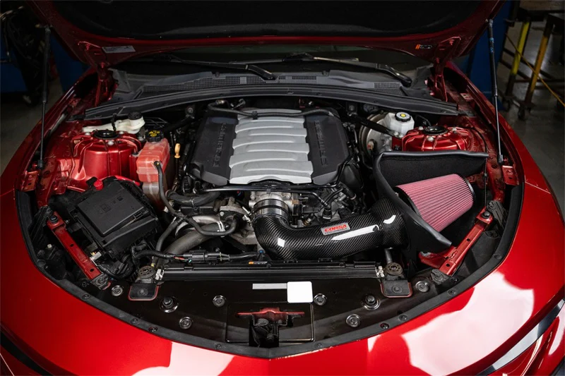 Corsa 16-24 Chevrolet Camaro SS 6.2L V8 Carbon Fiber Open Element Air Intake - Dry - Image 5