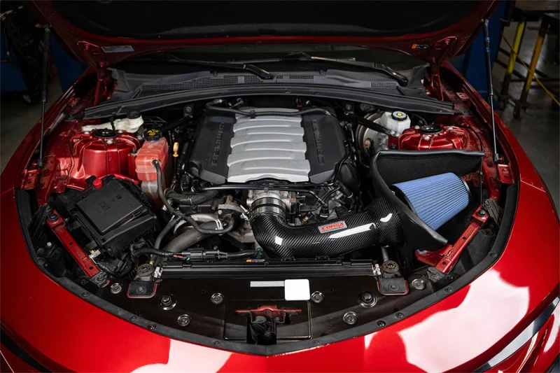 Corsa 16-24 Chevrolet Camaro SS 6.2L V8 Carbon Fiber Open Element Air Intake - Oiled - Image 5
