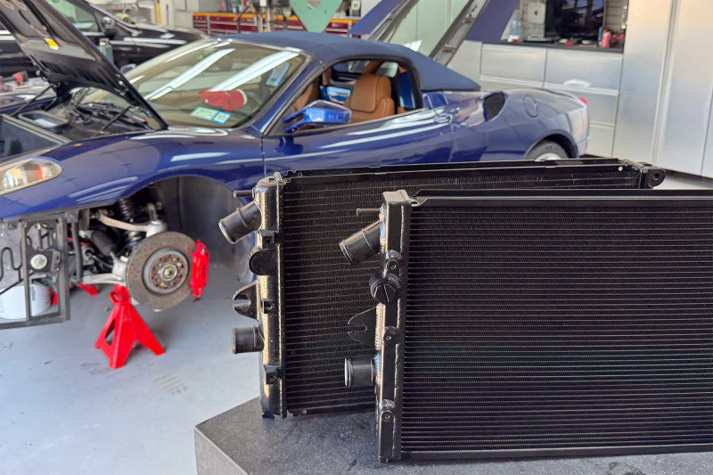 CSF 05-09 Ferrari F430 High Performance All Aluminum Radiator - Left/Right - Image 12