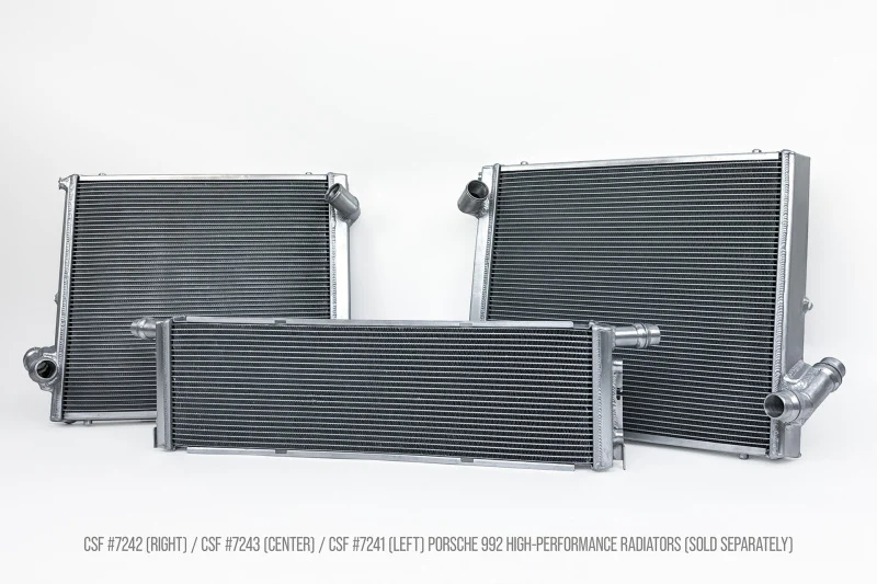 CSF 2019+ 992.1/992.2 Porsche 911(3.0LT Base/T/S/4/4S/GTS/4 GTS) High Perf Center Aluminum Radiator - Image 9