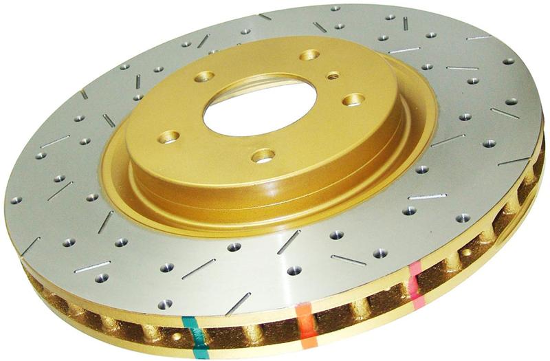 DBA 01-05 Mazda Miata (w/Sport/Hard Susp) Front 4000 Series Drilled & Slotted Rotor - Image 2