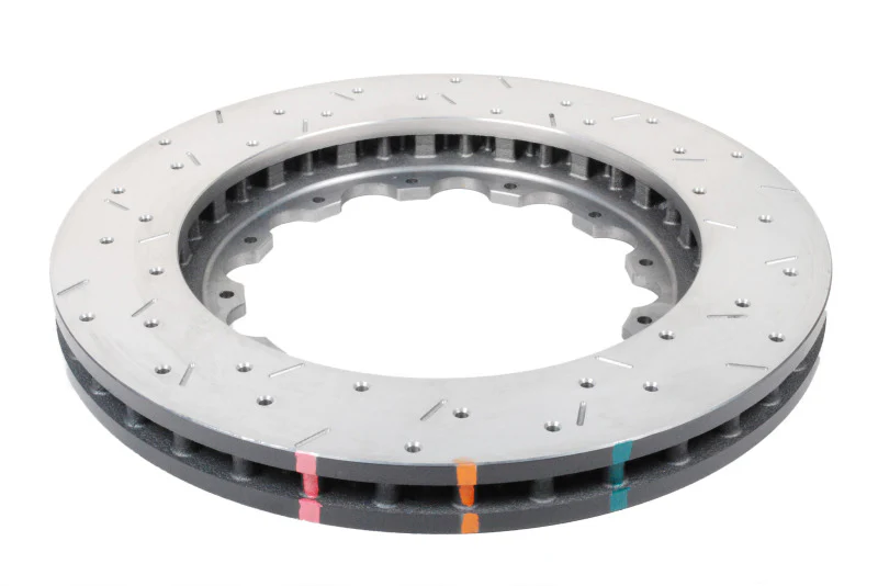 DBA 05-13 Chevrolet Corvette Base Front 5000 Series Drilled & Slotted Ring - Image 7