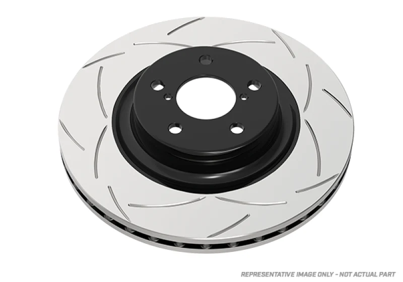 DBA 06-10 Jeep Commander Rear Street Series Slotted Brake Rotor