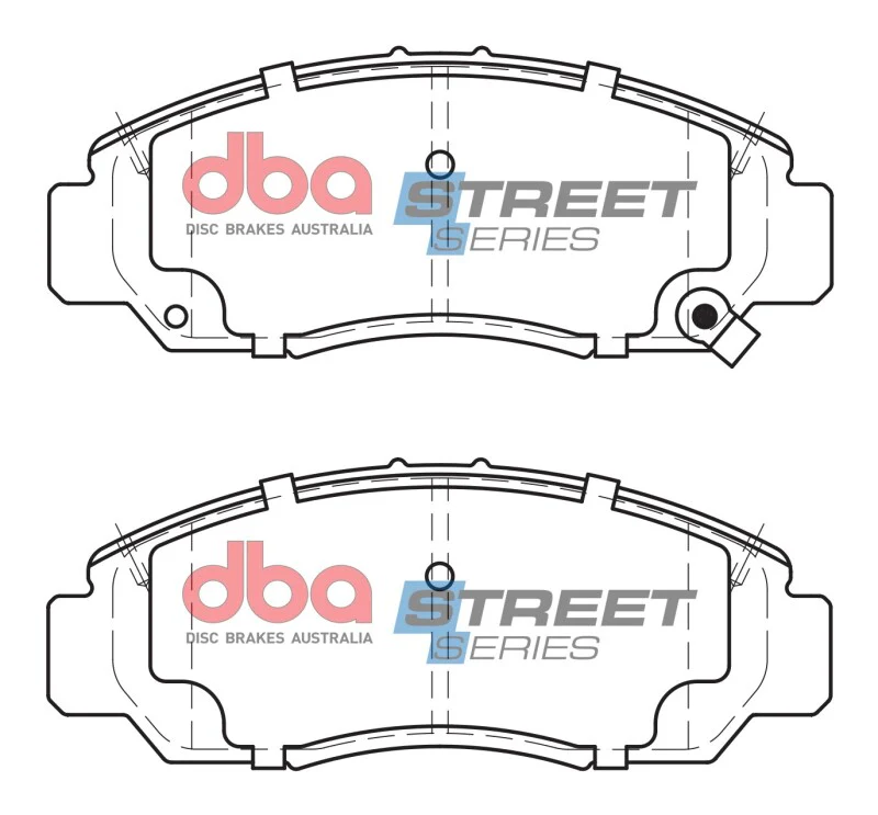 DBA 06-11 Acura CSX Front Street Series Brake Pads - Image 5