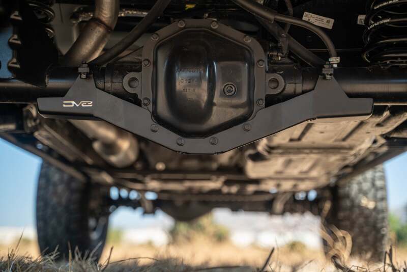 DV8 18-25 Jeep Wrangler/Gladiator Rubicon (JL/JLU/JT) Rear Differential Skid Plate - Image 3